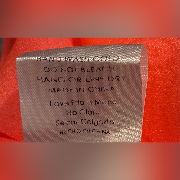 Ontwelfth Halter Style Sleeveless Pleated Blouse - Bright Coral - Picture 7 of 10